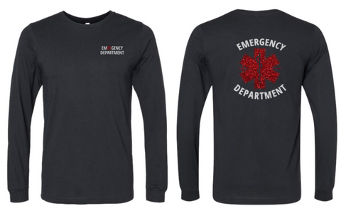 Glitter EmERgency Department Long Sleeve
