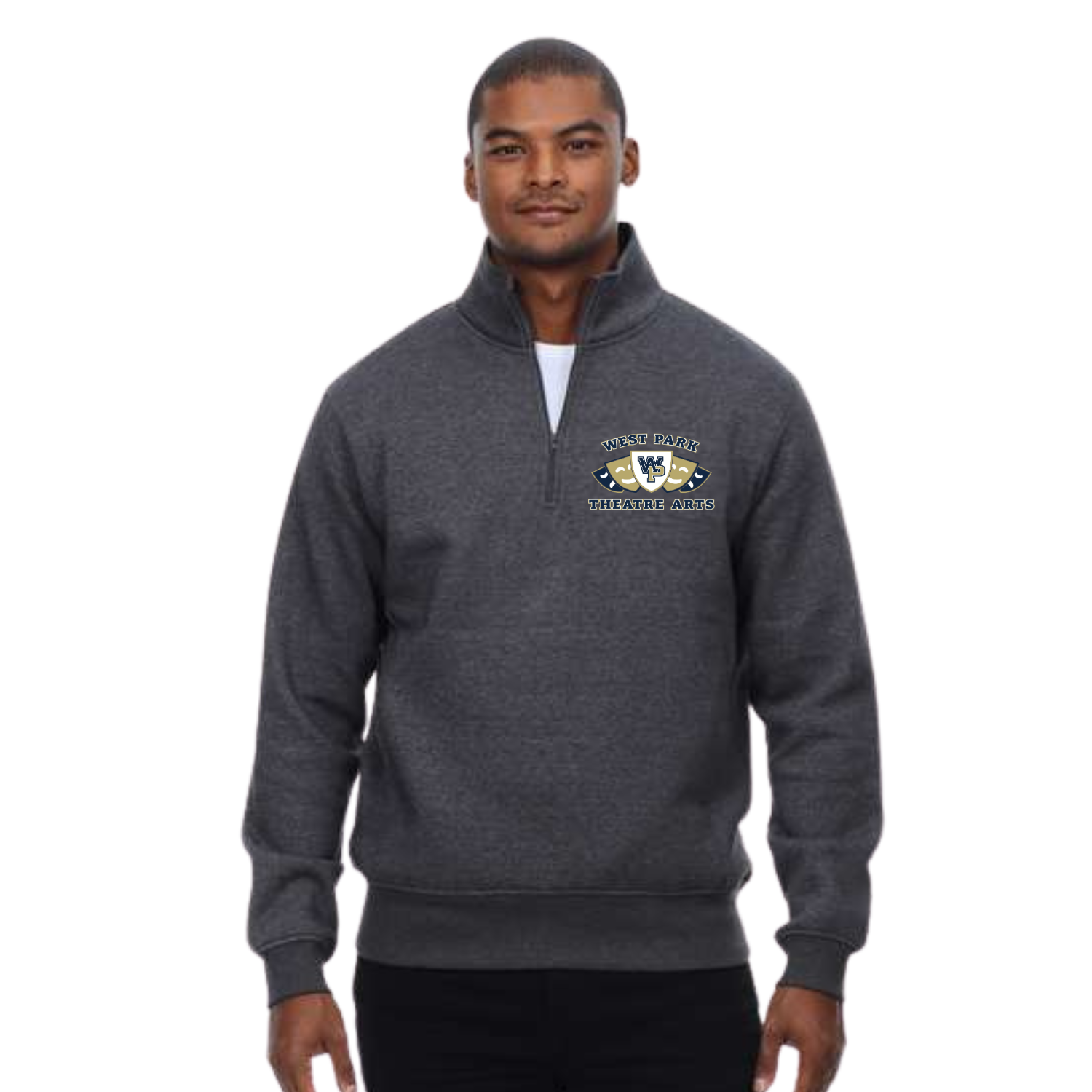 West Park Theatre Arts Quarter Zip Sweatshirt