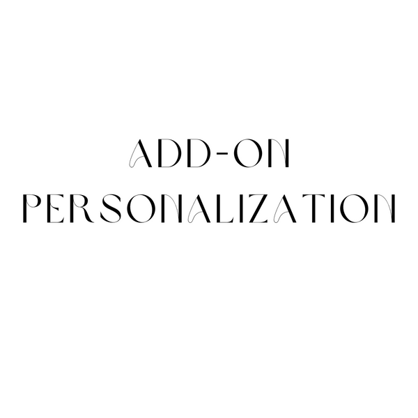 Add on Personalization