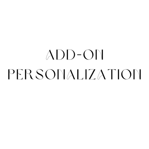 Add on Personalization