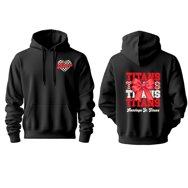 Junior Titans Bow Hoodie