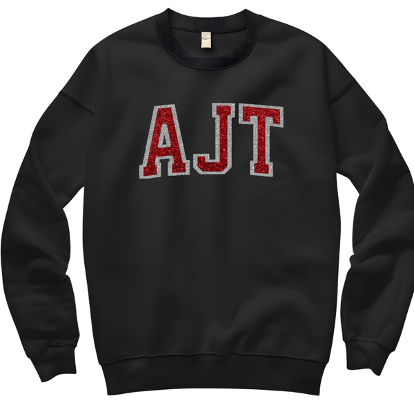 Glitter Flake AJT Sweatshirt (Crewneck or Hoodie)