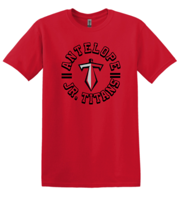 Antelope Jr Titans Circle Unisex T-Shirt (Youth & Adult)