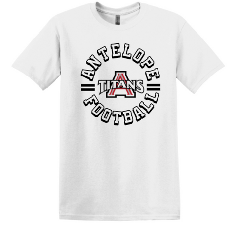 Antelope Titans Football Circle Unisex T-Shirt (Youth & Adult)