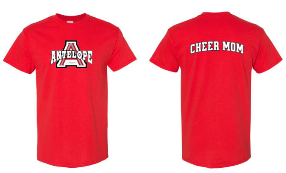 Customized Antelope A Junior Titans Unisex Shirt (Cheer Mom/Dad/Sister)