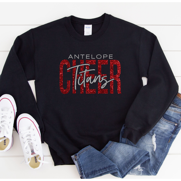 Glitter Titans Sweatshirt (Crewneck or Hoodie)