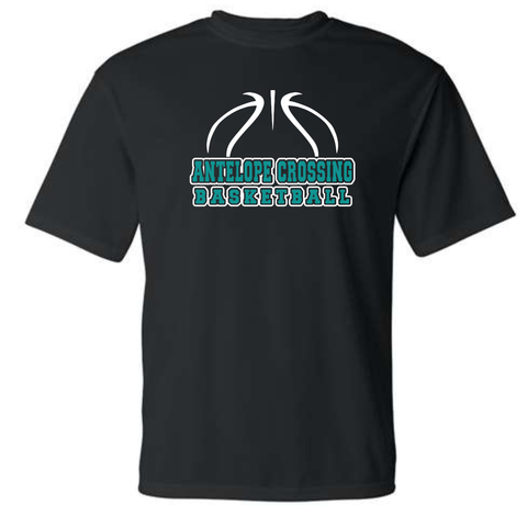Antelope Crossing Basketball Short Sleeve Shirt (Regular Tee or Performance)