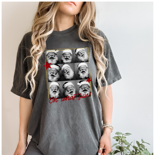 Oh What Fun Santa Photostrip