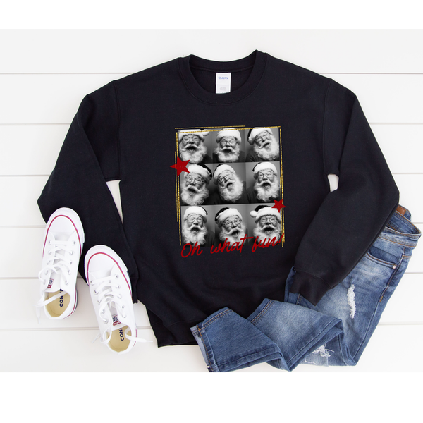Oh What Fun Santa Photostrip