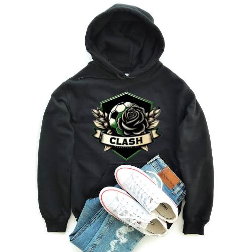 Clash Hoodie Front Logo Only