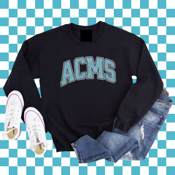 Glitter ACMS Crewneck Sweatshirt