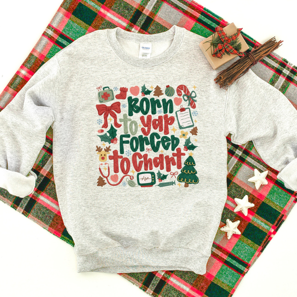 Born to Yap Crewneck Sweatshirt