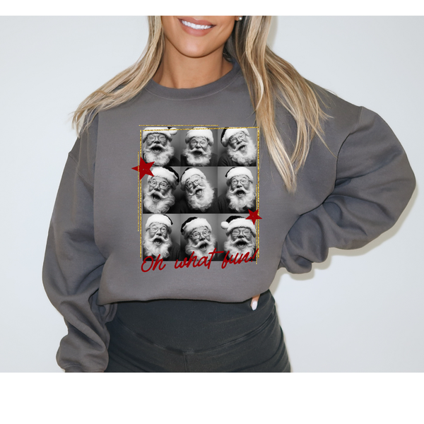 Oh What Fun Santa Photostrip