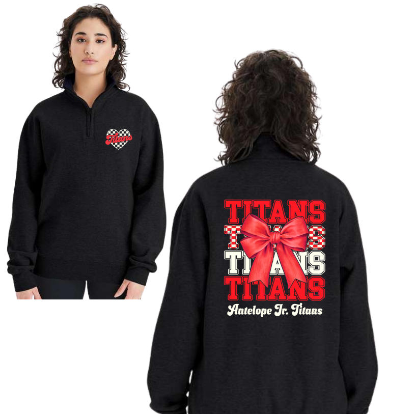 Junior Titans Bow Quarter Zip