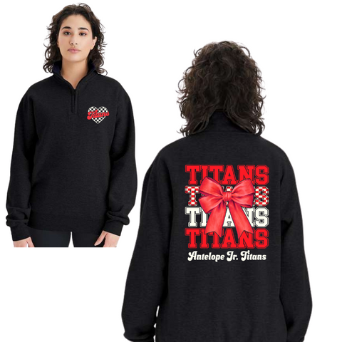 Junior Titans Bow Quarter Zip