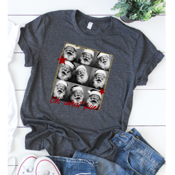Oh What Fun Santa Photostrip