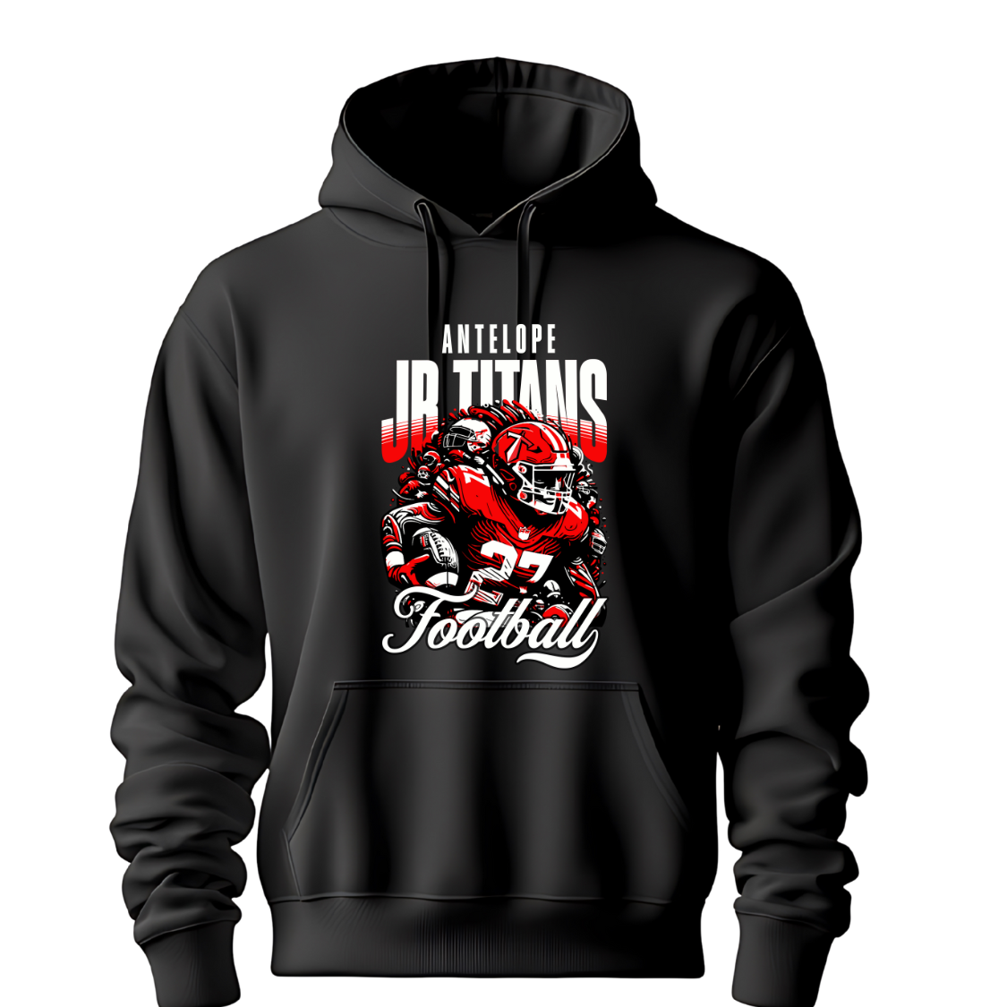 Antelope Jr. Titans Football Hoodie