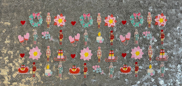 Nutcracker Decal only or complete glass