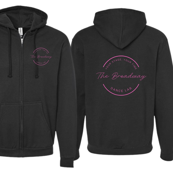 The Broadway Dance Lab Full Zip Hoodie