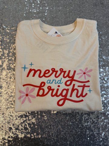 Merry and Bright Boxy Crop Womens Size XL
