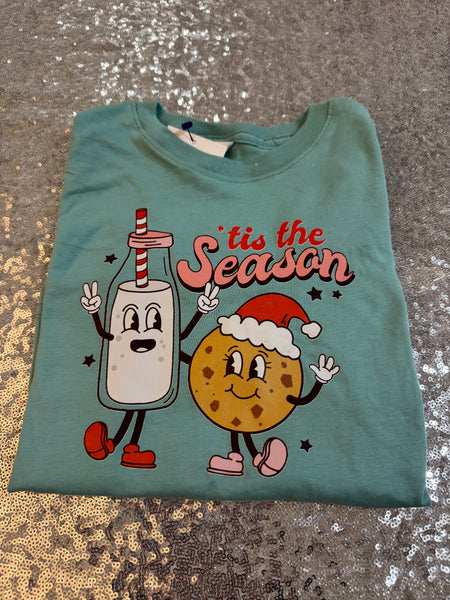 'tis the Season long sleeve tee Toddler Size 2