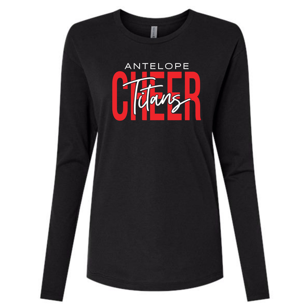 Long Sleeve Titans Cheer (Unisex & Women's)