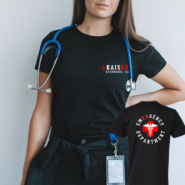 Kaiser Richmond Emergency Department Short Sleeve tee