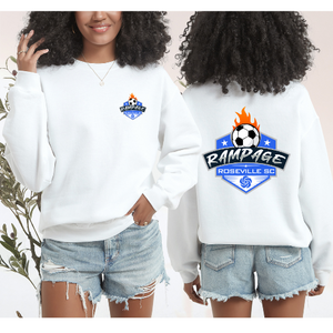 Rampage Double Logo Crewneck Sweatshirt