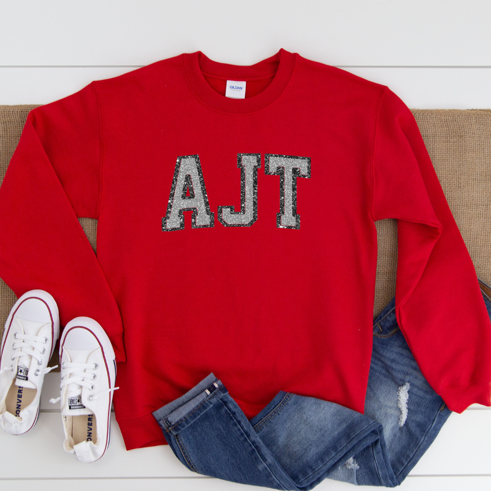 Glitter Flake AJT Sweatshirt (Crewneck or Hoodie)