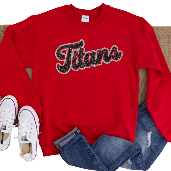 Glitter Titans Sweatshirt (Crewneck or Hoodie)
