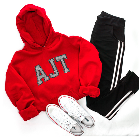 Glitter Flake AJT Sweatshirt (Crewneck or Hoodie)