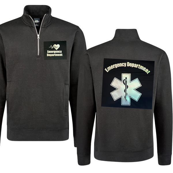 Holographic Emergency Department Classic Quarter Zip