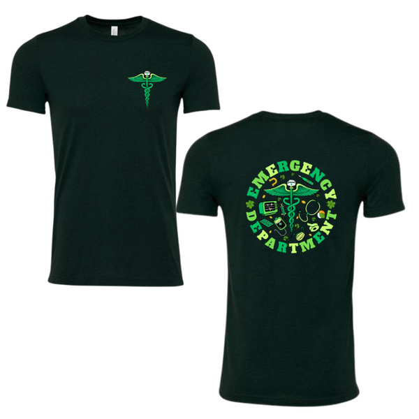 ED St Patricks Day Shirt (Front /Back) Short & Long Sleeve