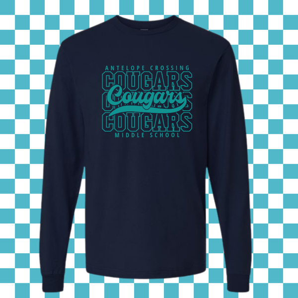 Stacked Cougars Unisex T-Shirt (Short or Long)