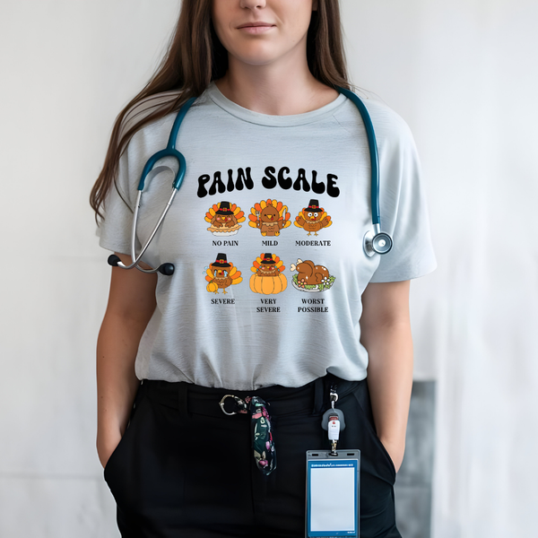 Turkey Pain Scale Tee