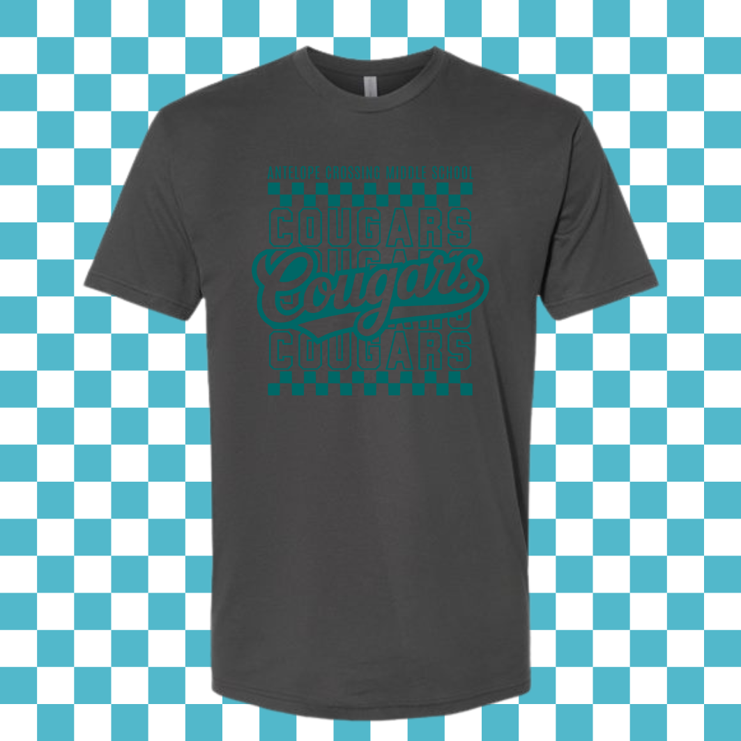 ACMS Cougars Retro Shirt (Unisex & Women's V-neck)