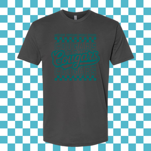 ACMS Cougars Retro Shirt (Unisex & Women's V-neck)