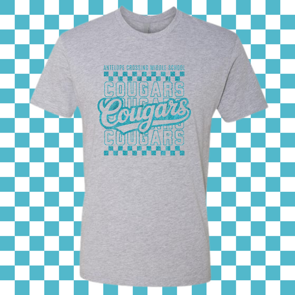 ACMS Cougars Retro Shirt (Unisex & Women's V-neck)