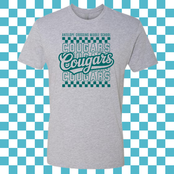 ACMS Cougars Retro Shirt (Unisex & Women's V-neck)
