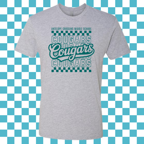 ACMS Cougars Retro Shirt (Unisex & Women's V-neck)