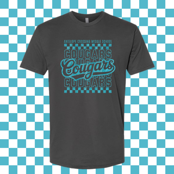 ACMS Cougars Retro Shirt (Unisex & Women's V-neck)