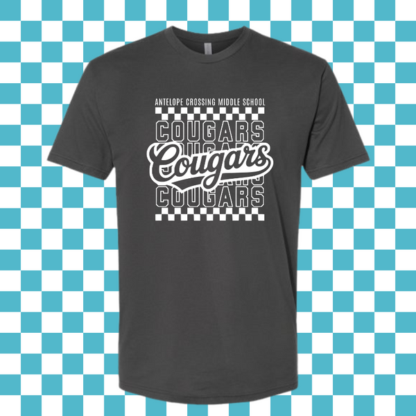 ACMS Cougars Retro Shirt (Unisex & Women's V-neck)