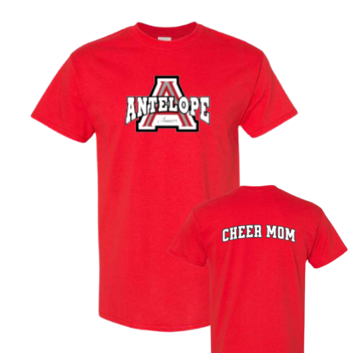 Customized Antelope A Junior Titans Unisex Shirt (Cheer Mom/Dad/Sister)