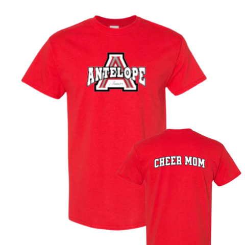 Customized Antelope A Junior Titans Unisex Shirt (Cheer Mom/Dad/Sister)