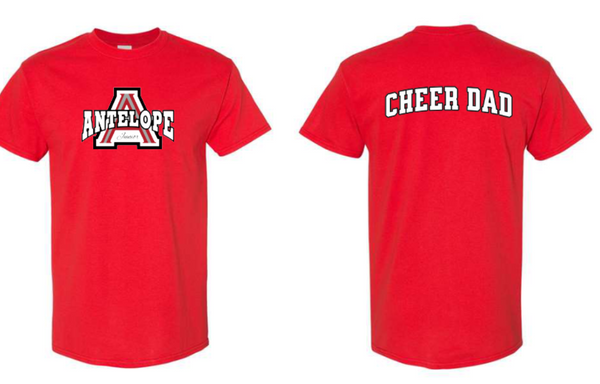 Customized Antelope A Junior Titans Unisex Shirt (Cheer Mom/Dad/Sister)