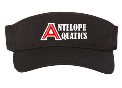 Black Antelope Swimming Visor