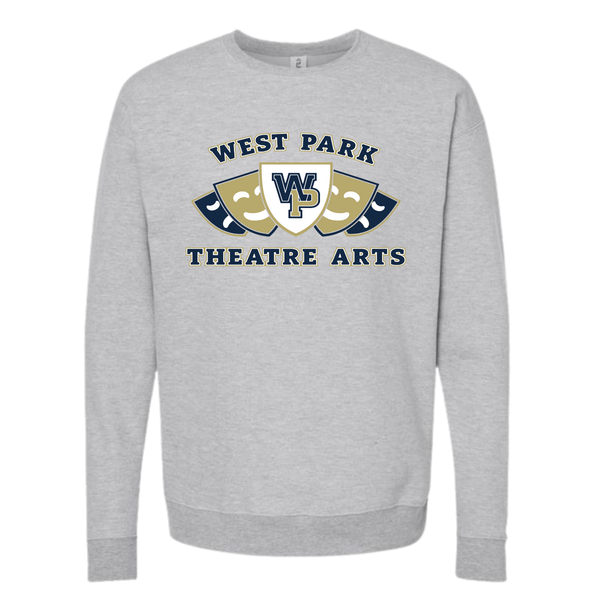 West Park Theatre Arts Sweatshirt Front Logo Only (Crewneck or Hoodie)