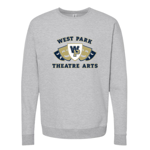 West Park Theatre Arts Sweatshirt Front Logo Only (Crewneck or Hoodie)
