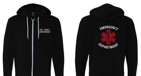 EmERgency Department Full Zip Jacket (Bella)