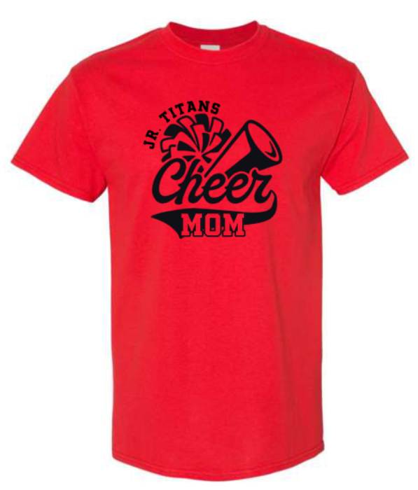 Jr. Titans Cheer Mom/Dad/Sister/Brother Unisex T-Shirt (Youth & Adult)